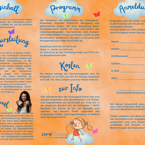 Anmeldung Kinder