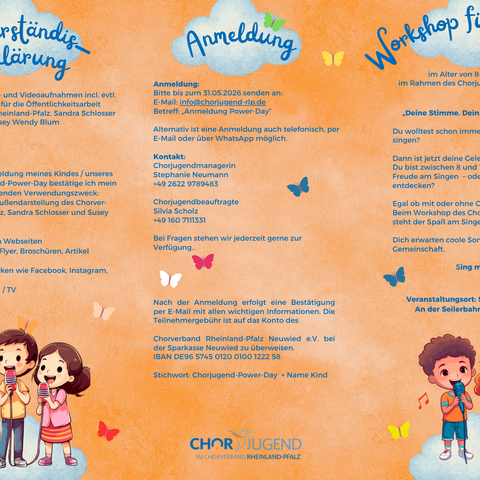 Anmeldung Kinder